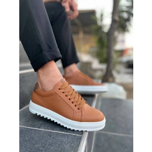 KB-DX2 Kuback Taba Deri Günlük Erkek Ayakkabı