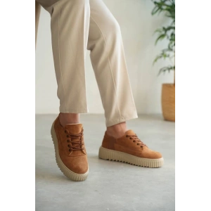 KB-X516 Kuback Taba Süet Günlük Erkek Ayakkabı