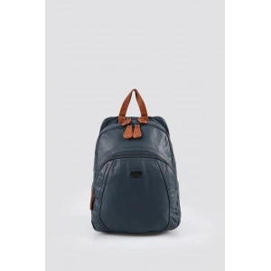 Lirya Mavi Cilt Sırt Çantası