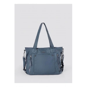 Lonti Mavi Cilt Omuz Çantası