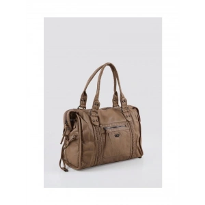 Muert Vizon Cilt Omuz Askılı El Çantası