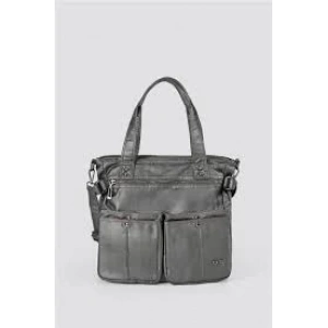 Opey Gri Cilt Omuz Çantası