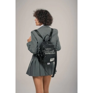 Tulip Siyah Cilt Sırt Çantası