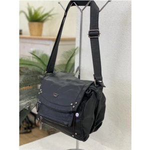 Witer Siyah Cilt Omuz Çantası