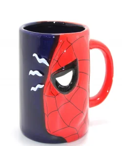 3D Spiderman Tasarımı Porselen Kupa Bardak SPR4495