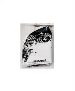 Supertrend Dijital Baskılı Siyah-Beyaz Desenli Bez Bone BB10-3