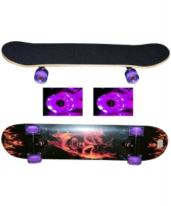 Supertrend Işıklı Silikon Teker Kaykay No:6