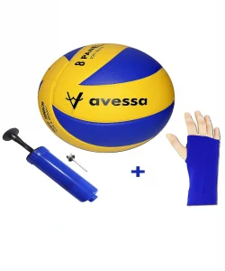 Supertrend VL-400 Voleybol Topu El Pompası ve Parmak Geçmeli Voleybol Kolluğu