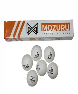Supertrend Mozuru Mzr006-Wht ITTF Onaylı Beyaz Pinpon Topu 6lı
