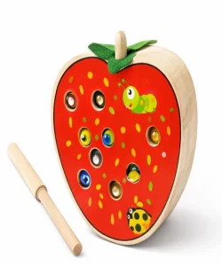 Ahşap Manyetik Soluncan Yakalama Oyunu 93-303