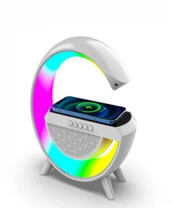 Akıllı Masa Lambası Hoparlör Led Işık & Kablosuz Şarj SPR2289