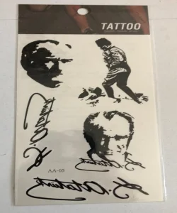 Atatürk Yapıştırma Sticker Dövme Geçici Dövme Temporary Tattoos