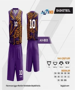Axi10 AX-B03 Dijital Basketbol Forma Takımı