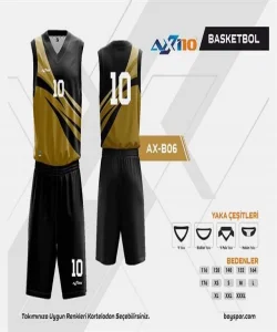Axi10 AX-B06 Dijital Basketbol Forma Takımı