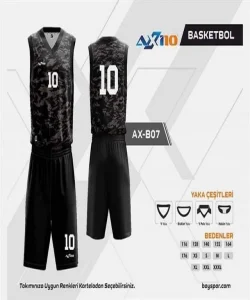 Axi10 AX-B07 Dijital Basketbol Forma Takımı