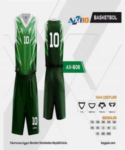Axi10 AX-B08 Dijital Basketbol Forma Takımı