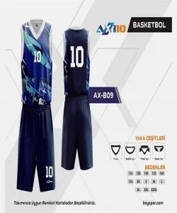 Axi10 AX-B09 Dijital Basketbol Forma Takımı