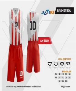 Axi10 AX-B10 Dijital Basketbol Forma Takımı