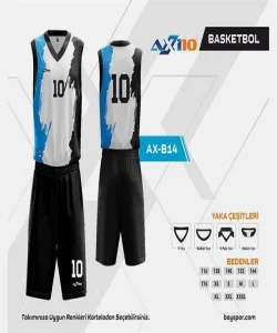 Axi10 AX-B14 Dijital Basketbol Forma Takımı