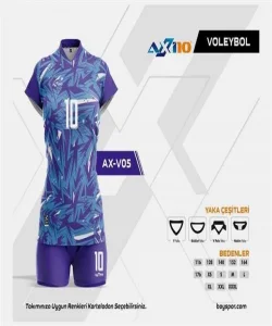 Axi10 AXV-05 Dijital Voleybol Forması