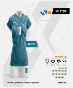 Axi10 AXV-06 Dijital Voleybol Forması