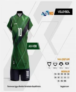 Axi10 AXV-08 Dijital Voleybol Forması