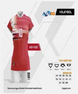 Axi10 AXV-10 Dijital Voleybol Forması