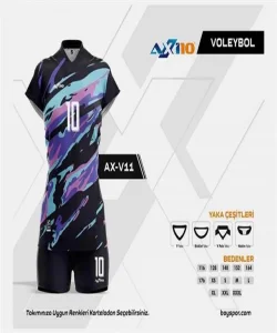 Axi10 AXV-11 Dijital Voleybol Forması