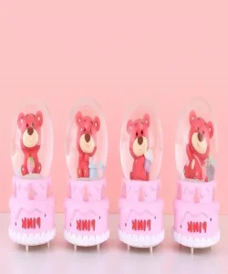 Ayıcıklı Işıklı Kar Küresi 7 Cm SPR3102