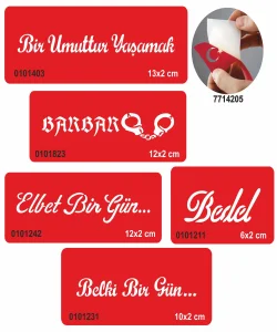 Barbar Bedel Dövme Seti 5 Şablon Seti