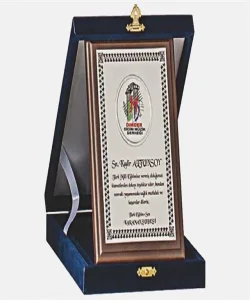 Supertrend M245 12 X 16cm Ahşap Plaket