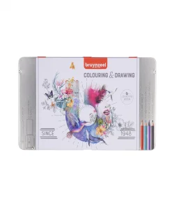 Bruynzeel Coloring & Drawing Kuru Boya Kalemi Boya ve Çizim Seti 70 Parça