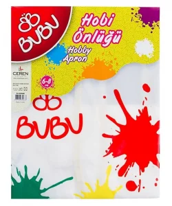 Bu-Bu Hobi Boyama Önlüğü 6-8 Yaş (BUBU-00006)