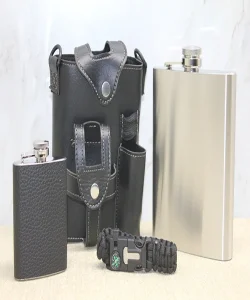 Deri Kılıflı Matara Seti SPR3929