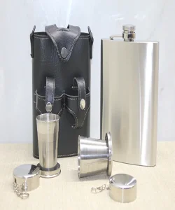 Deri Kılıflı Matara Seti SPR3931