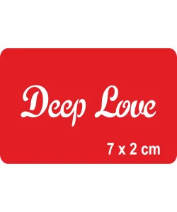 Derin Aşk El Yazısı Font Tattoo Geçici Dövme Şablonları Kına Kalıpları