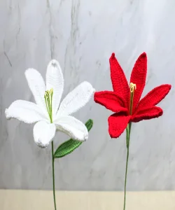 El Örgüsü Zambak Çiçeği SPR4970