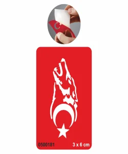 Gökbörü Dövme Şablonu Kına Deseni