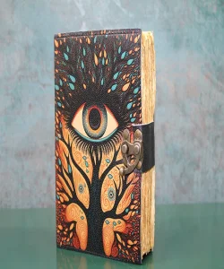 Göz Tasarımı Deri Defter Ksk3121