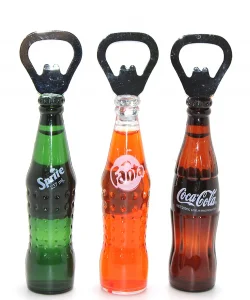 İkonik İçecek Şişesi Tasarımlı Magnetli Şişe Açacağı SPR4604