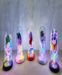 Işıklı Müzikli Romantik Gül Buketi  SPR4999