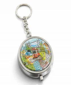 İstanbul Temalı Küllük Anahtarlık SPR4051