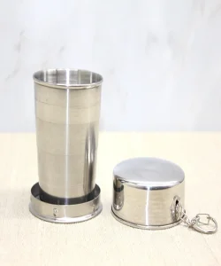 Katlanabilir Tekli Paslanmaz Çelik Shot Bardak SPR3936