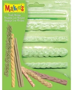Makins Clay Push Mold Polimer Kil Şekillendirme Kalıbı Kenarlıklar
