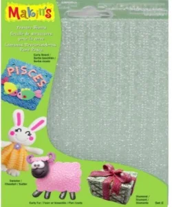 Makins Clay Texture Sheets Polimer Kil Doku Kalıbı 4lü Set E