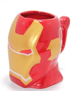 Marvel Iron Man 3D Kabartmalı Kask Tasarımlı Kupa Bardak SPR4541