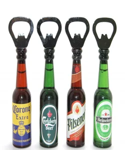 Mini İçecek Şişesi Tasarımlı Magnetli Şişe Açacağı SPR4606