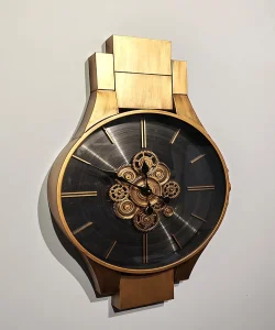 Özel Tasarım Metal Çarklı Duvar Saati SPR5121