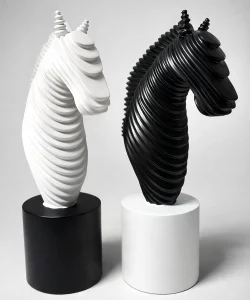 Özel Tasarım Polyester At Büstü SPR4556