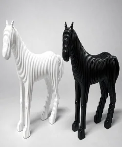 Özel Tasarım Polyester At Figürü SPR4558